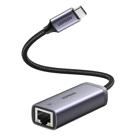 UGREEN CM483 Netværkskort, RJ45, USB-C, Grå