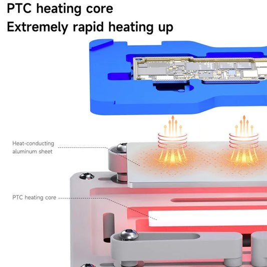 PCB Mechanic varmeplade til Apple iPhone X - 15 Series