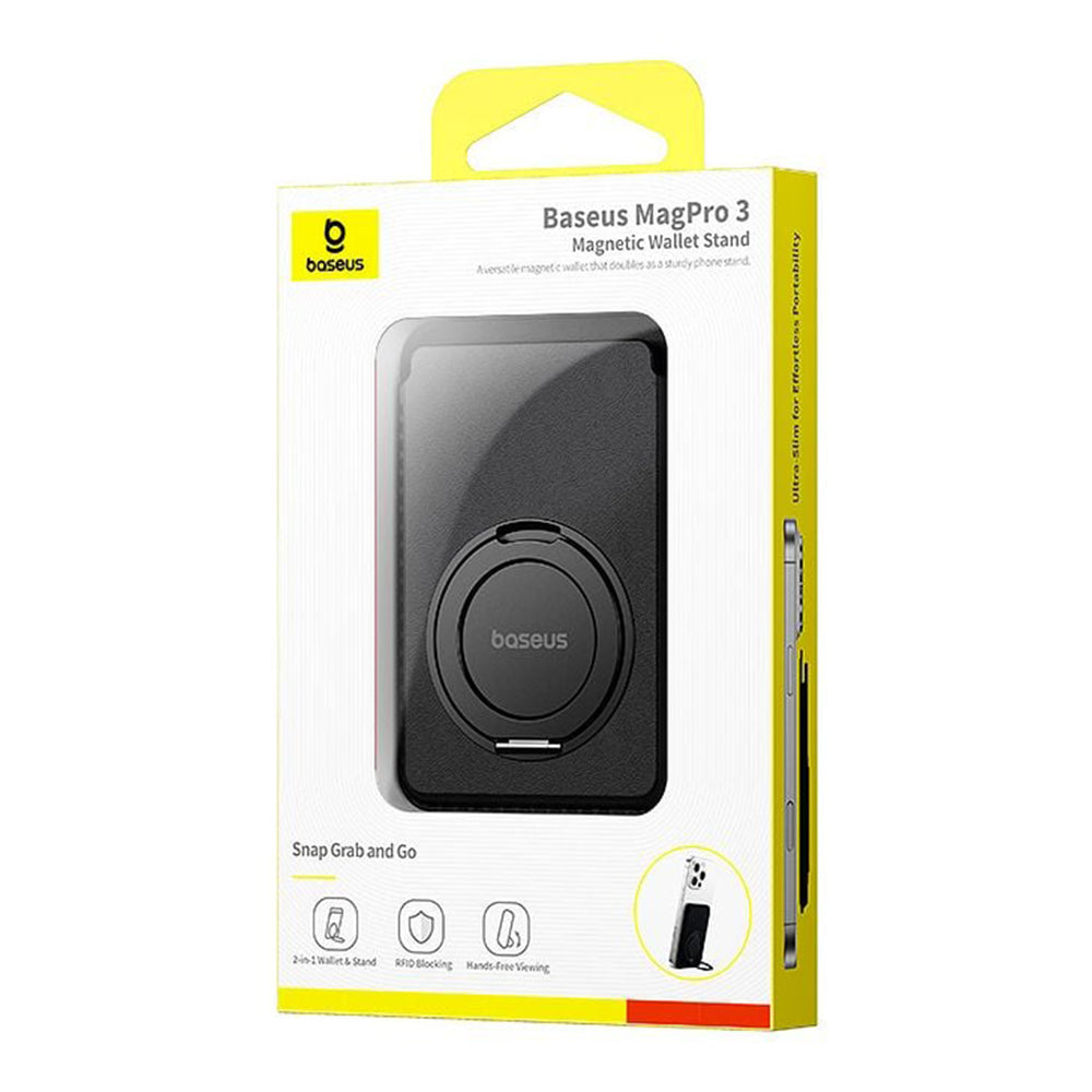 MagSafe Pung, Baseus, MagPro 3, Sort P10077101213-01