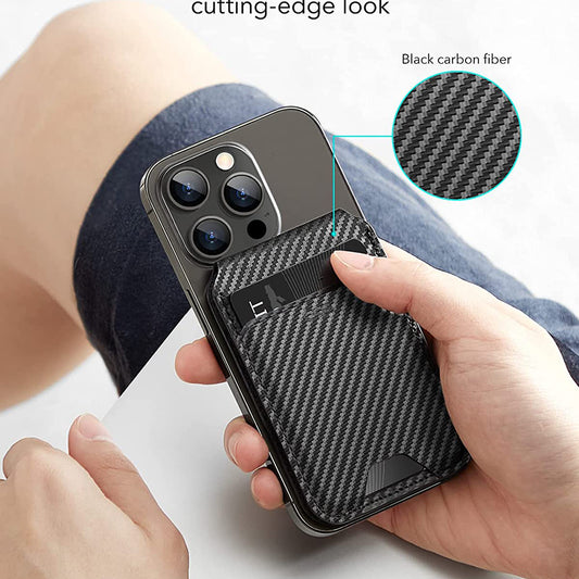 Magsafe Pung, ESR, Carbon, Sort