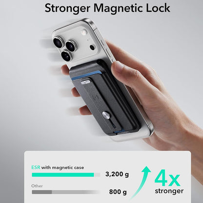 MagSafe pung, ESR, Find my Wallet, Sort