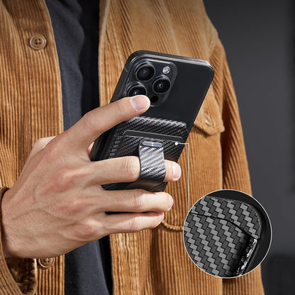 Magsafe pung, ESR, Find my Wallet Carbon, Sort