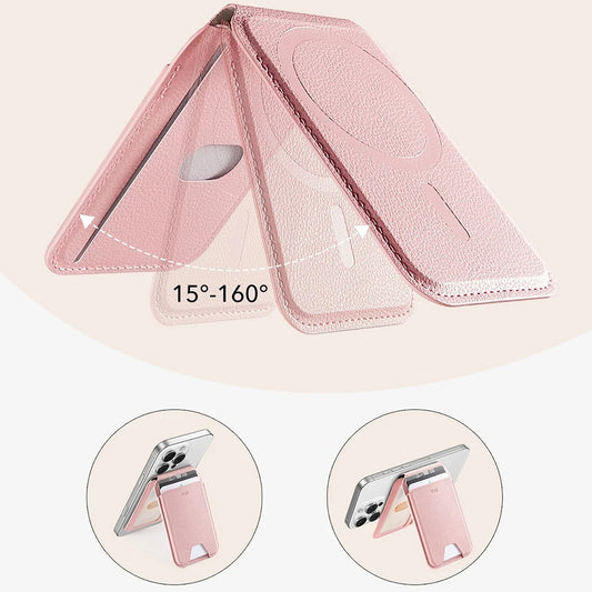 MagSafe pung, ESR, Stand, Pink