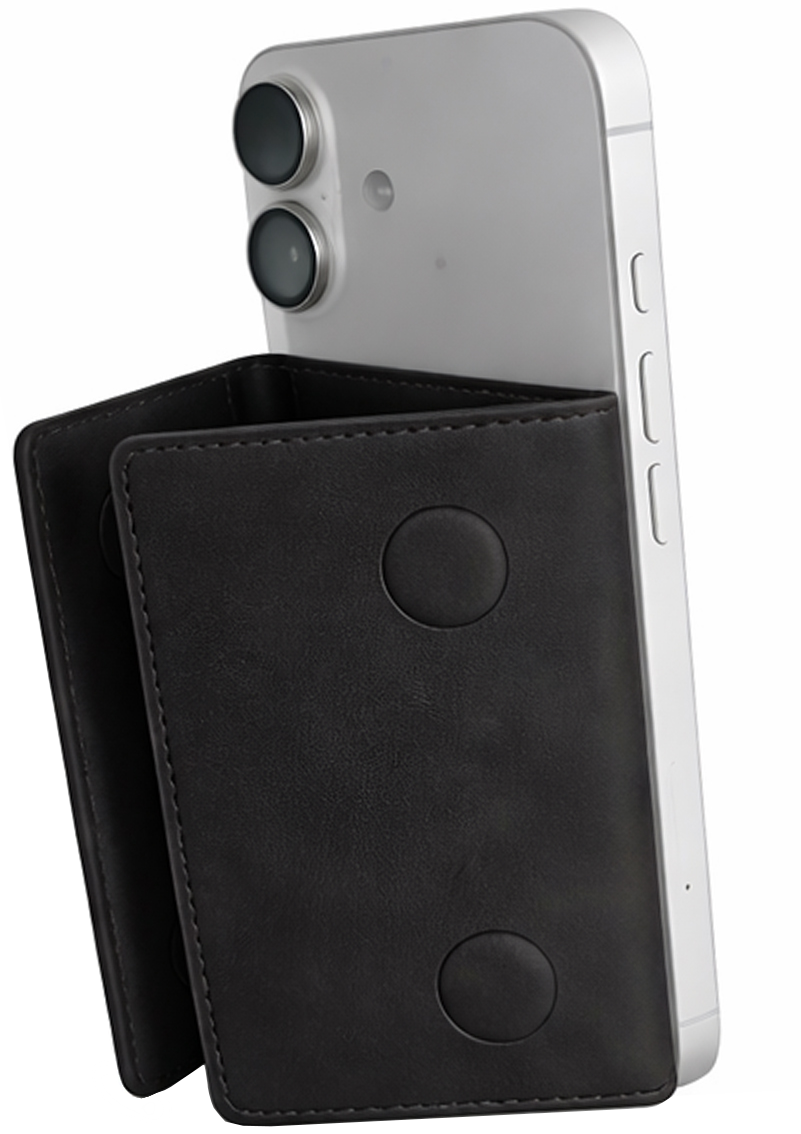 MagSafe-tegnebog, OEM, Triple Wallet, Sort