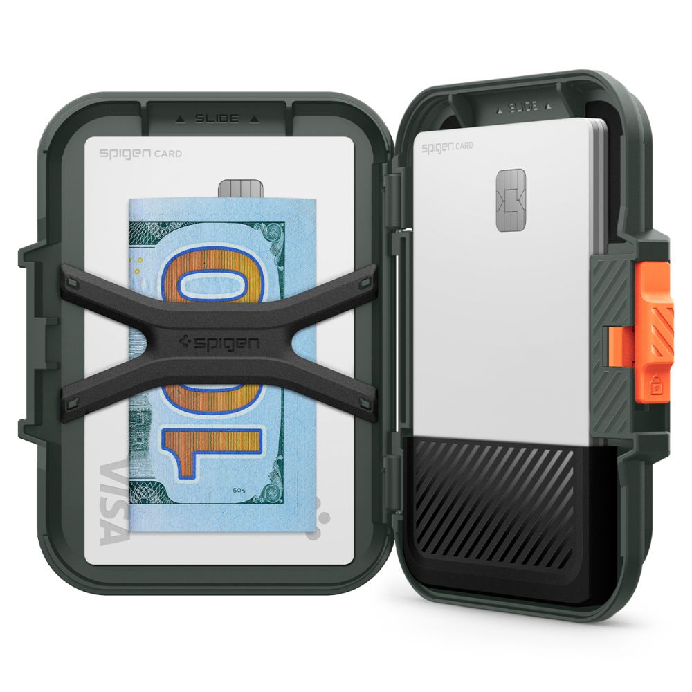 Magsafe pung, Spigen, Lock Fit, Grøn