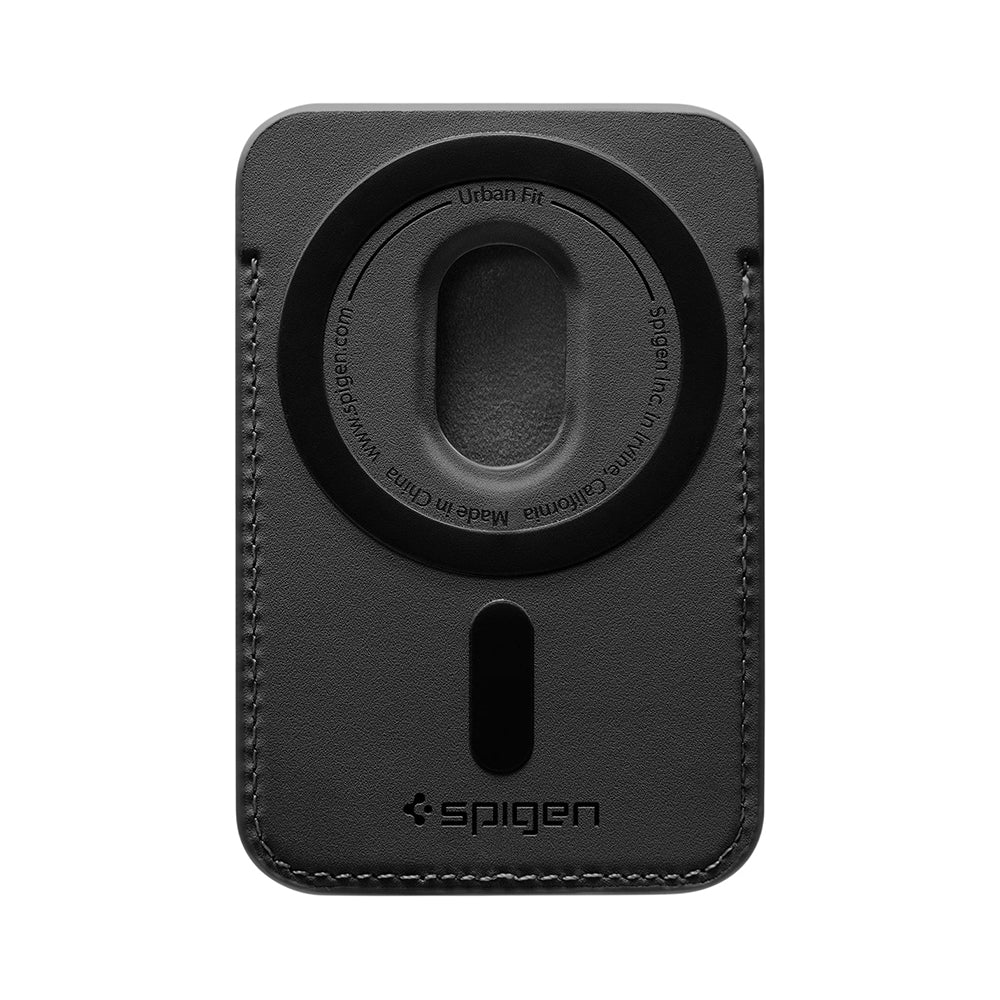 MagSafe-tegnebog, Spigen, MagFit Urban Fit, Sort AFA11335