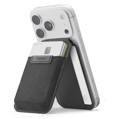 MagSafe-tegnebog, Spigen, Slim Fold Tripod S314-4, Sort AFA11591