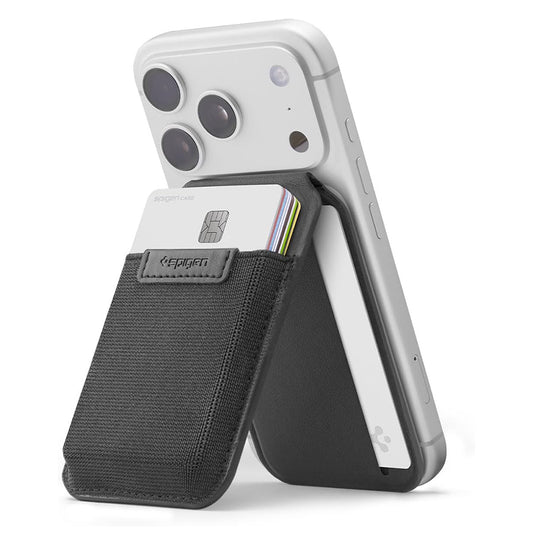 MagSafe-tegnebog, Spigen, Slim Fold Tripod S314-4, Sort AFA11591