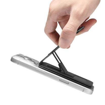 MagSafe Pung, Spigen, Slim Fold Tripod S314-3, Sort