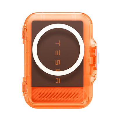 MagSafe pung, Spigen, TinTap MagFit+, Satin Orange AFA11381