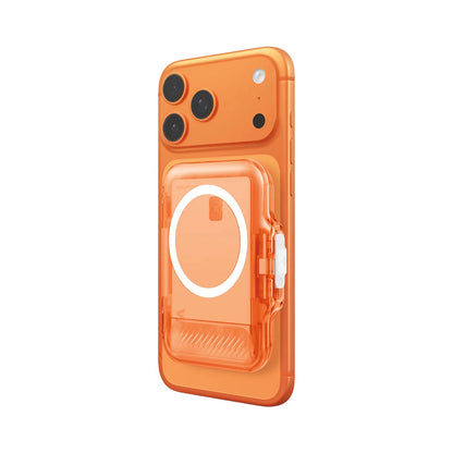 MagSafe pung, Spigen, TinTap MagFit+, Satin Orange AFA11381