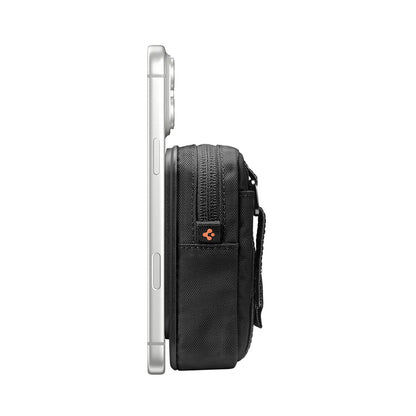 MagSafe-tegnebog, Spigen, TinTap ZIP MagFit 2, Sort AFA11564