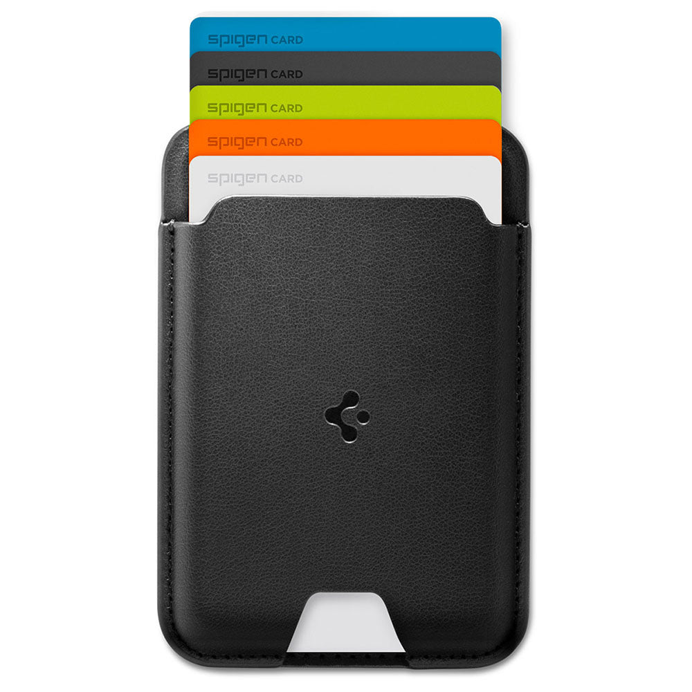 MagSafe-tegnebog, Spigen, Valentinus MagFit, Sort AFA11337