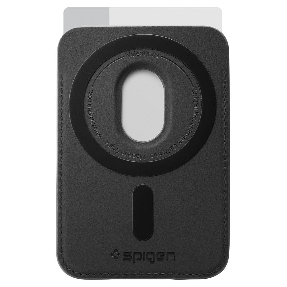 MagSafe-tegnebog, Spigen, Valentinus MagFit, Sort AFA11337