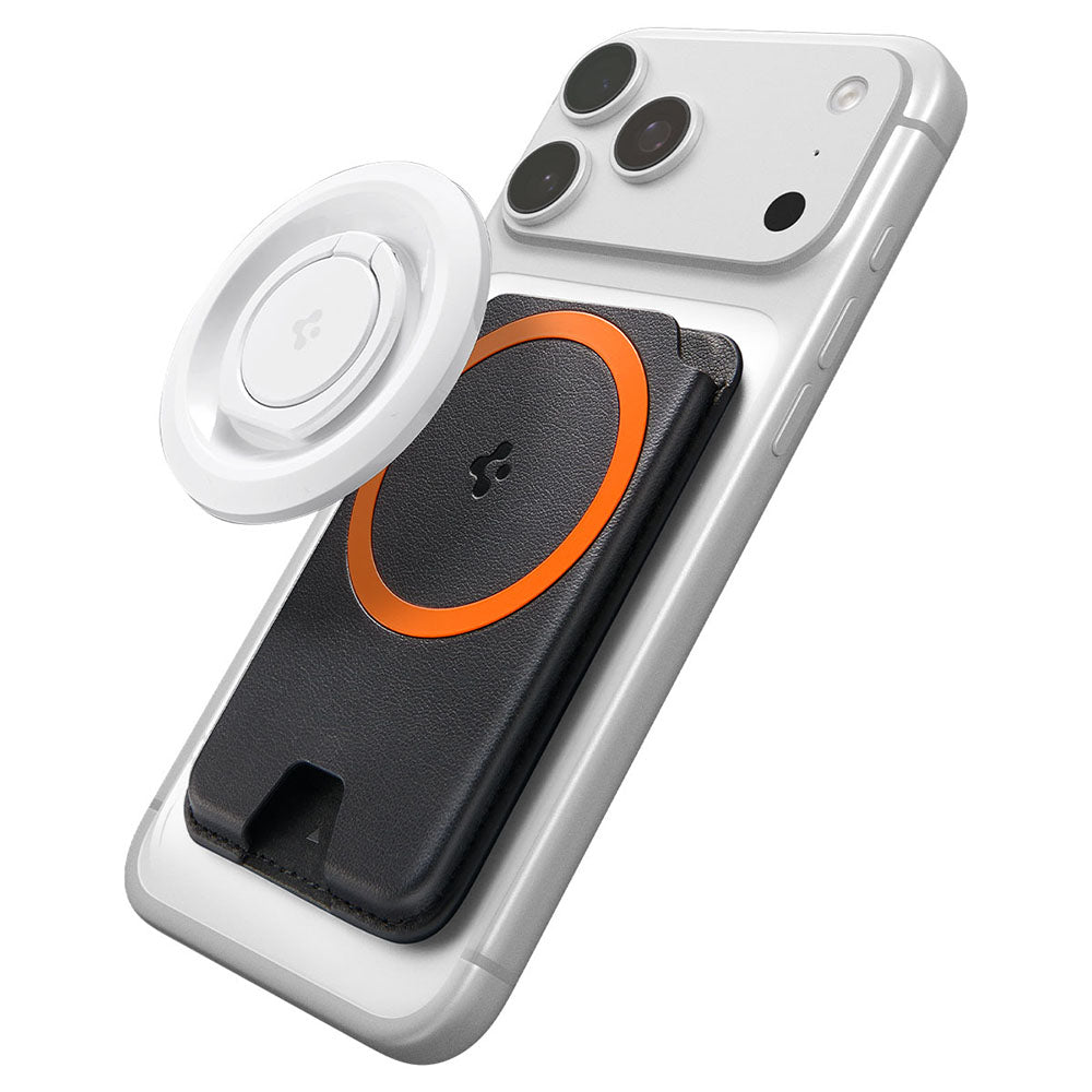 MagSafe-tegnebog, Spigen, Valentinus MagFit+, Sort AFA11336