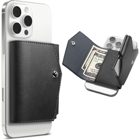 Magsafe pung, Spigen, Valentinus Pro, Sort