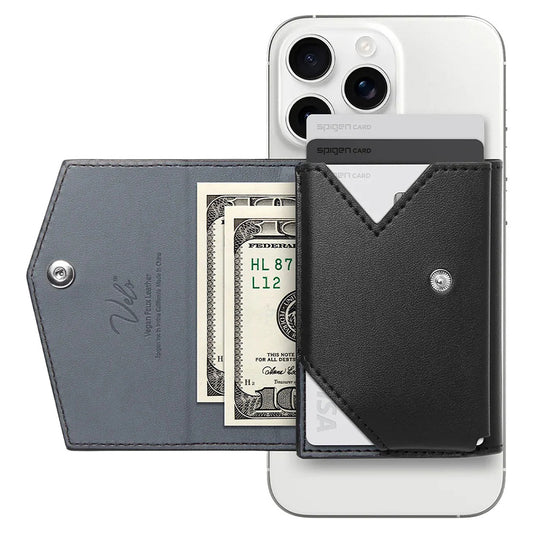 Magsafe pung, Spigen, Valentinus Pro, Sort