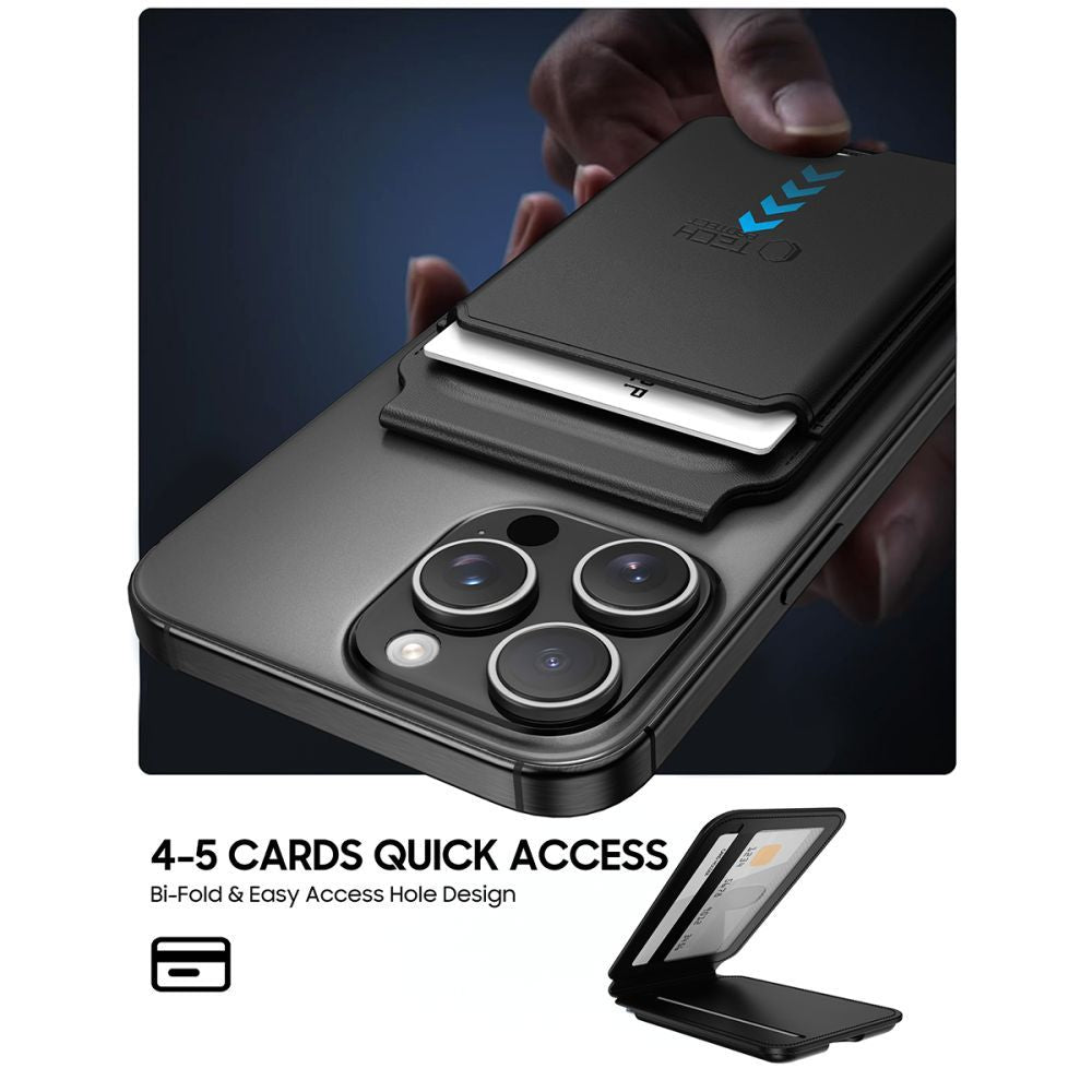 MagSafe Pung, Tech-Protect, Magwallet Stand, Sort