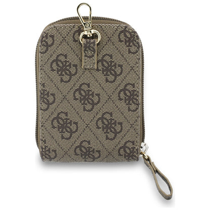Pung og Telefon Snor Guess 4G Metal Logo, Brun