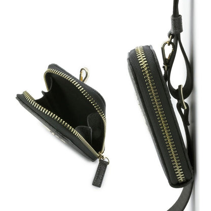 Pung og Telefon Snor Guess 4G Metal Logo, Sort