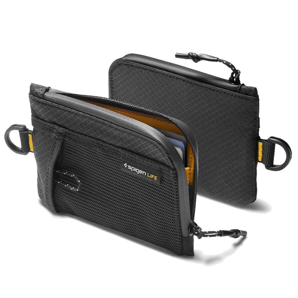 Spigen LF300 pung med RFID-beskyttelse, sort AFA11229