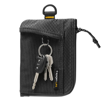 Spigen LF300 pung med RFID-beskyttelse, sort AFA11229