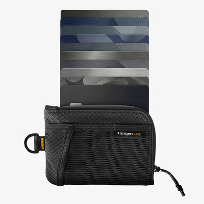 Spigen LF300 pung med RFID-beskyttelse, sort AFA11229