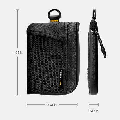 Spigen LF300 pung med RFID-beskyttelse, sort AFA11229