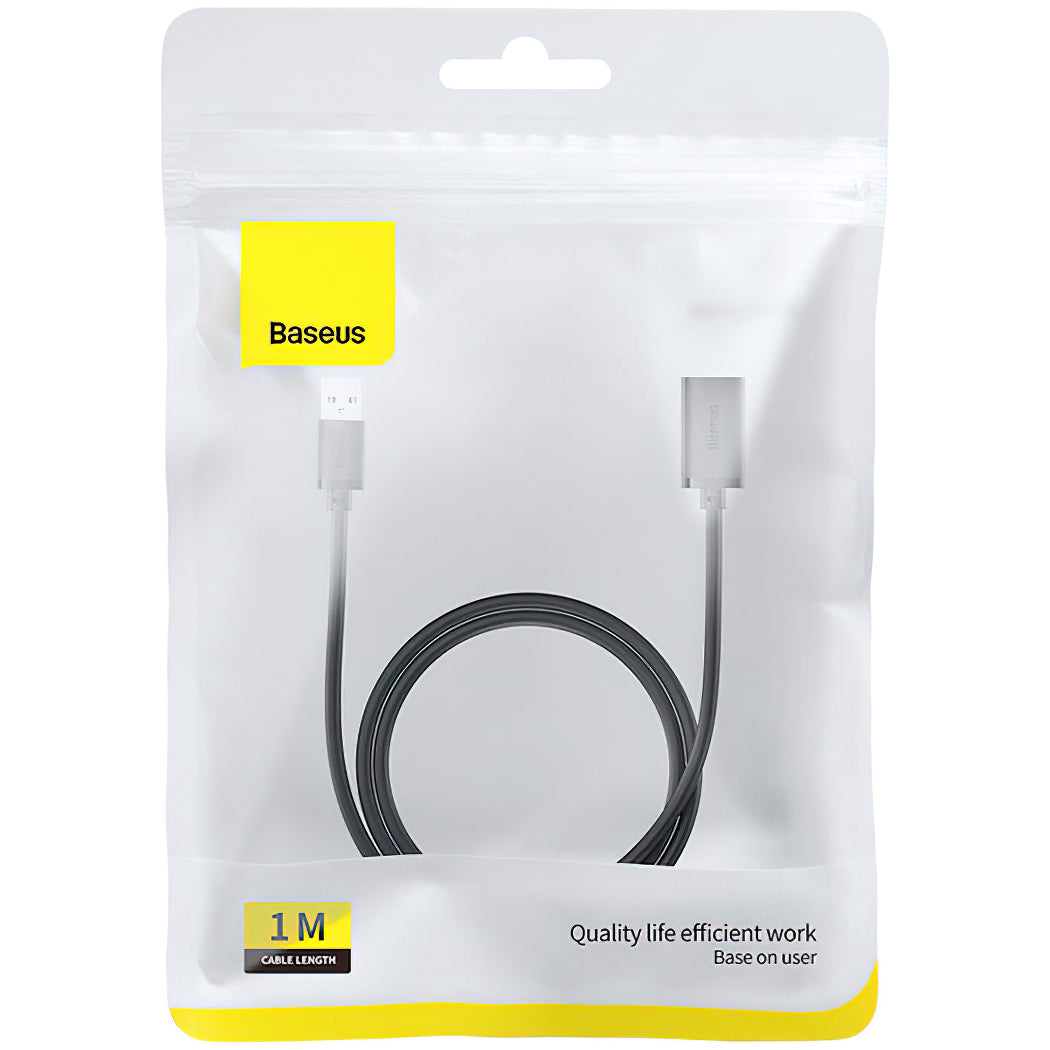 USB 3.0 forlænger Baseus AirJoy Series, 1m, Sort B00631103111-00