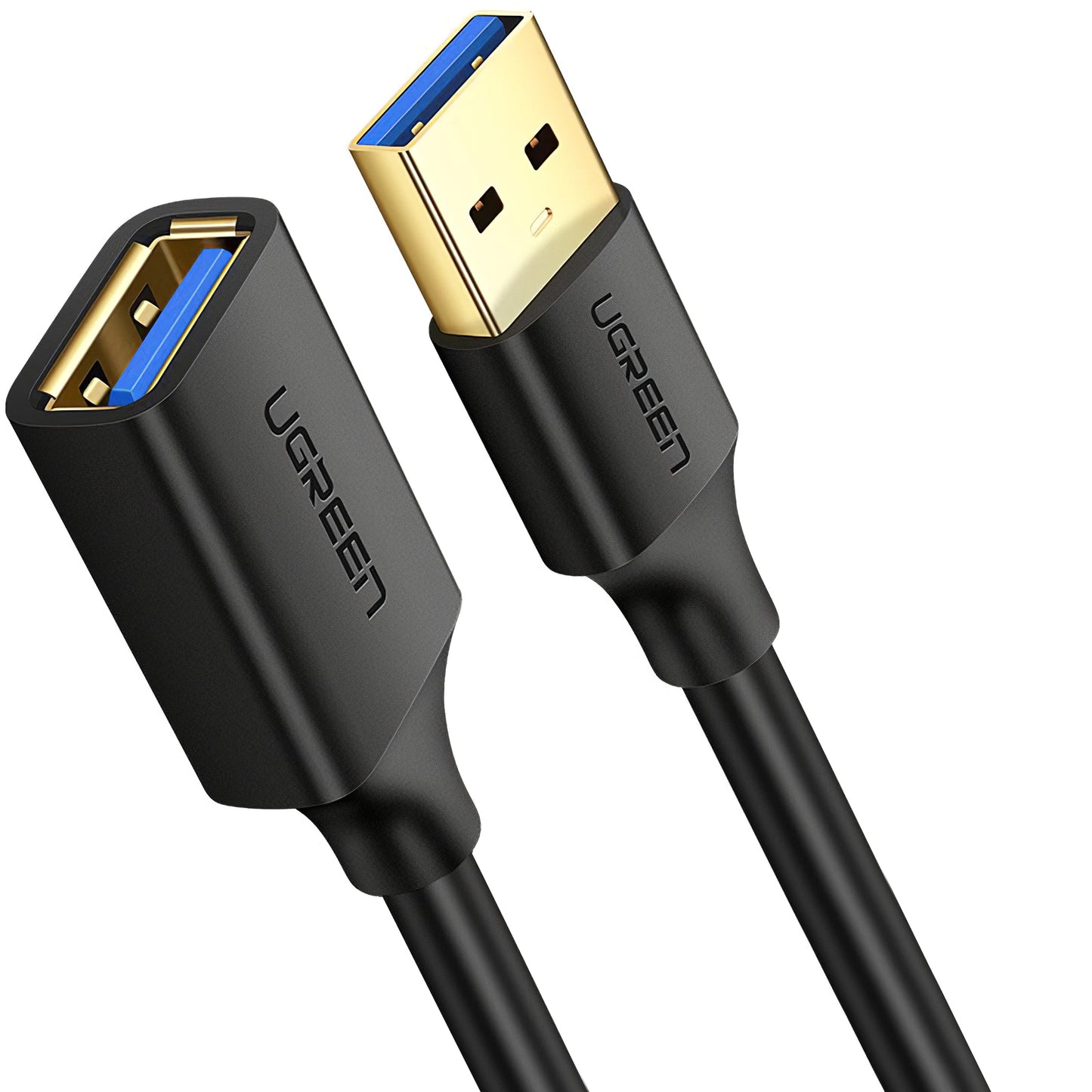 USB 3.0 forlænger UGREEN US129, 1m, Sort