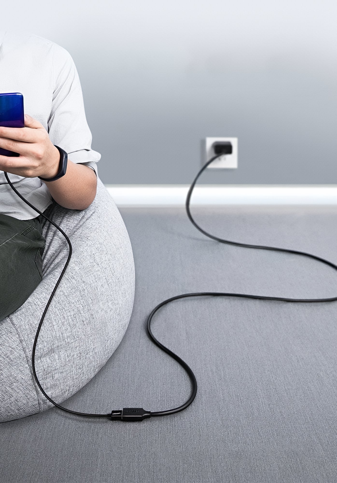 USB 3.0 forlænger UGREEN US129, 2m, Sort