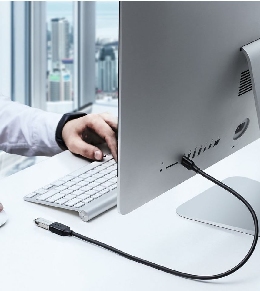 USB 3.0 forlænger UGREEN US129, 5m, Sort