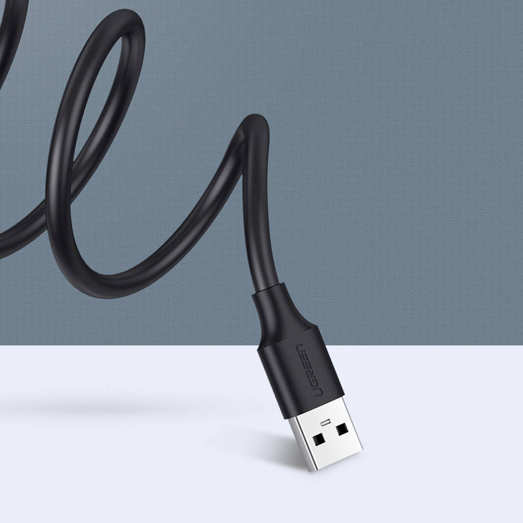 USB-forlænger UGREEN US103, 3m, Sort