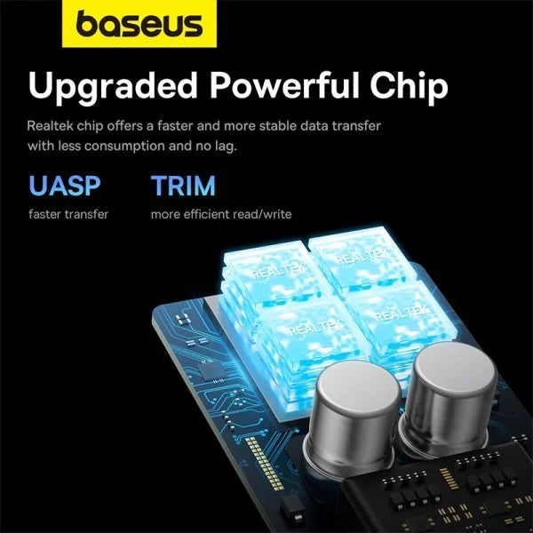 Baseus FlyJoy Series rack til SSD SATA M.2 NVMe, Grå B00760600811-02