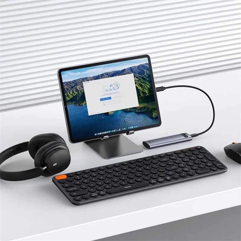 Baseus FlyJoy Series rack til SSD SATA M.2 NVMe, Grå B00760600811-02