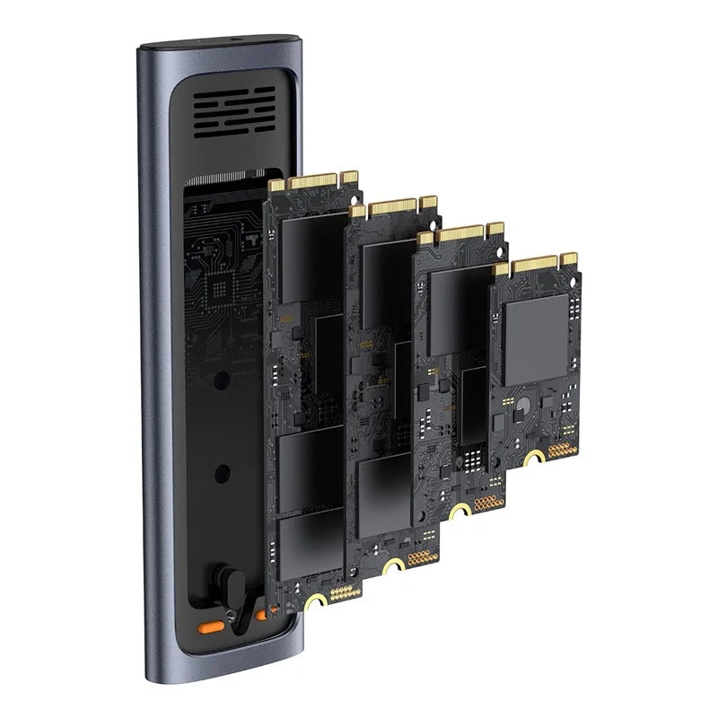 Baseus FlyJoy Series rack til SSD SATA M.2 NVMe, Grå B00760600811-02
