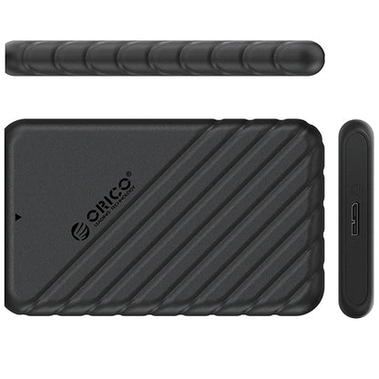 Orico 25PW1-U3 kabinet til HDD / SSD SATA 2,5 tommer, microUSB 3.0, Sort