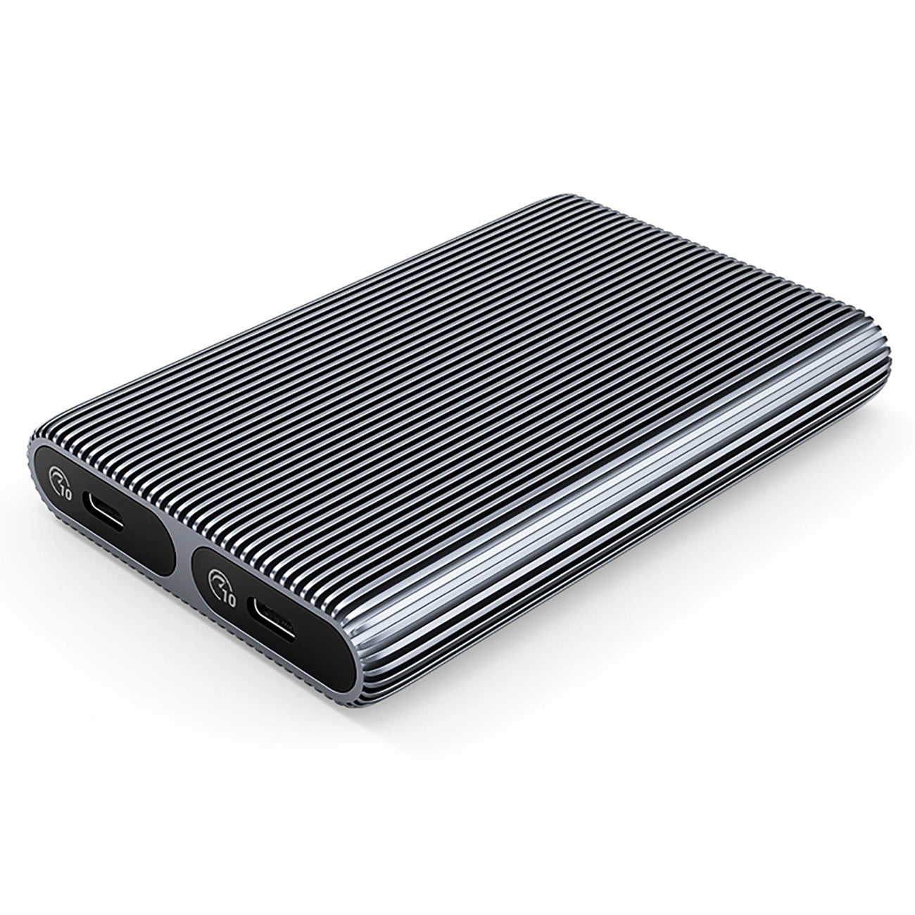 Orico AM2C3-2N Dual Disk Rack til SSD M.2 NVMe, Grå