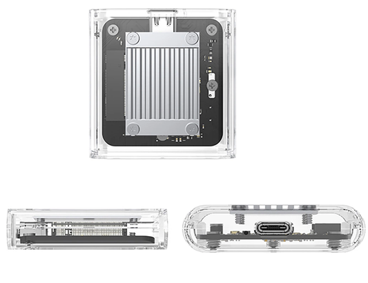 Orico TC20-M2-10G kabinet til SSD M.2 NVMe 2230, Transparent