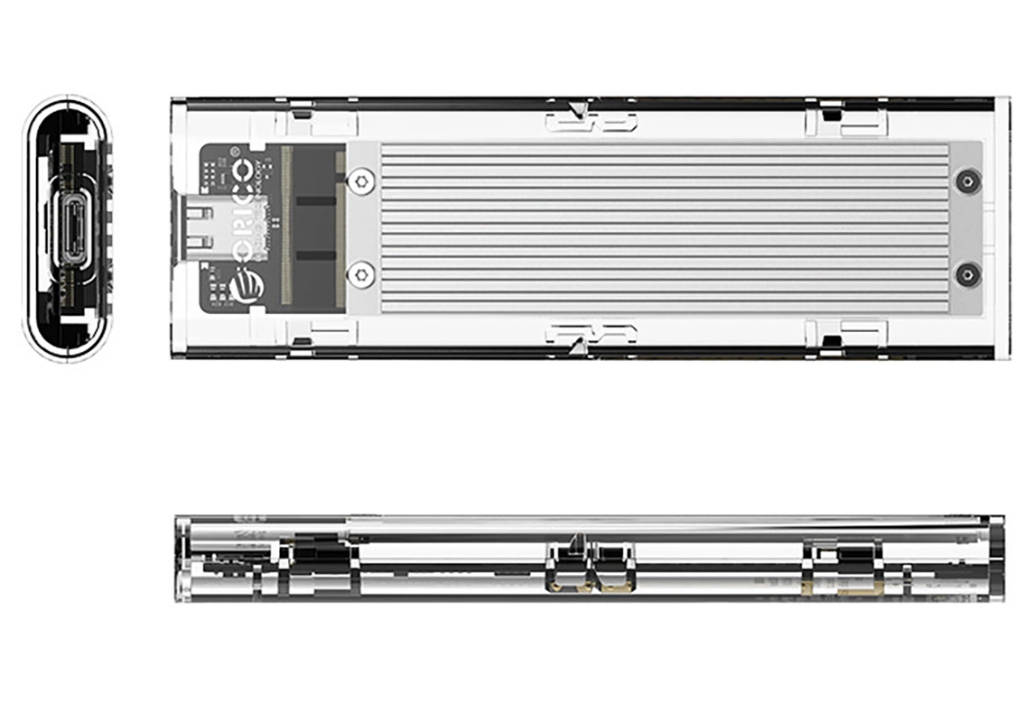 Orico TCM2-C3 kabinet til SSD M.2 NVMe, grå