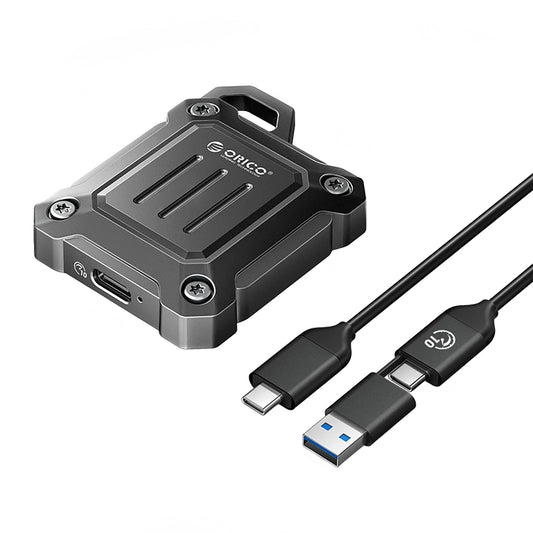 Orico XAM2 kabinet til M.2 NVMe SSD, Sort