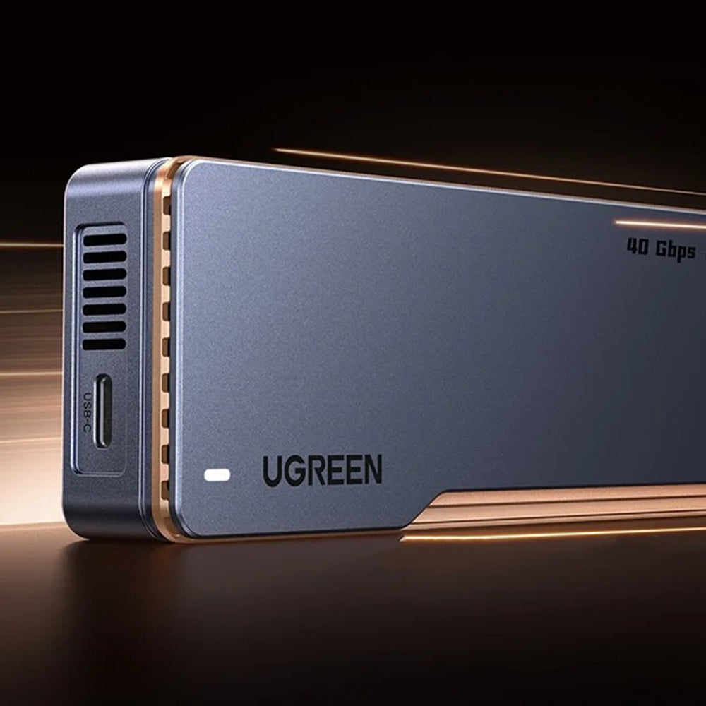 Rack UGREEN D703 (65727) til SSD M.2 NVMe, Sort