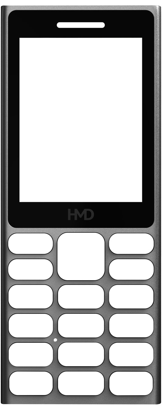 Front Cover til HMD 110 4G, Titanium