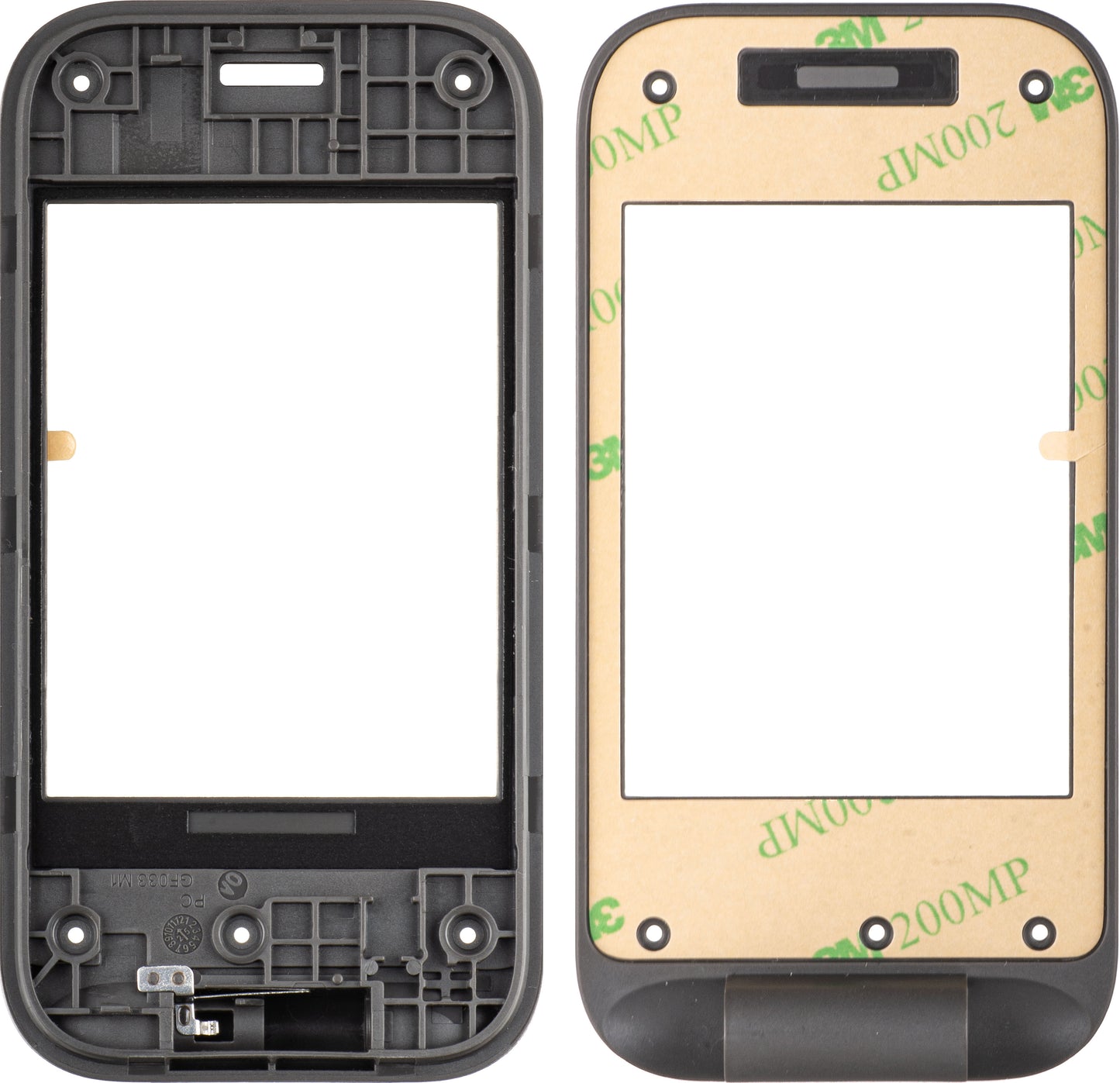 B Shell Cover til HMD 2660 Flip, sort