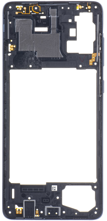 Samsung Galaxy A71 A715, Sort (Prism Crush Black)