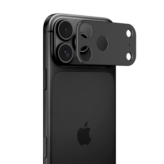 Bagkamera Beskyttelsesramme Tech-Protect Camalloy Fit+ til Apple iPhone 18 Pro, Aluminium, Sort