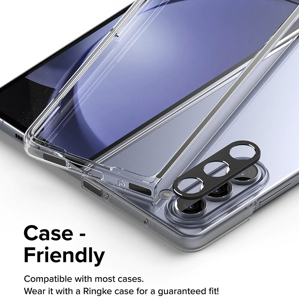 Ringke Styling Rear Camera Protection Frame for Samsung Galaxy Z Fold5 F946, Aluminum, Black