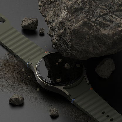 Ringke Premium Styling Beskyttelsesramme til Samsung Galaxy Watch7 44mm, Model 3, Sort