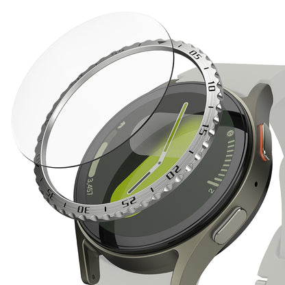 Ringke Styling Protection Frame for Samsung Galaxy Watch7 44mm, Model 5, Silver
