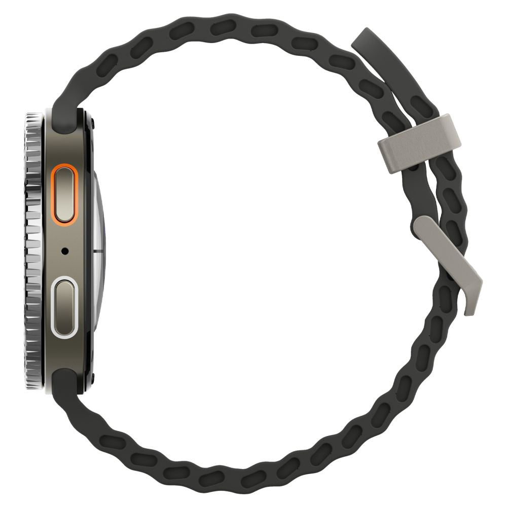 Spigen Tune Diver Beskyttelsesramme til Samsung Galaxy Watch8 44mm, Sort